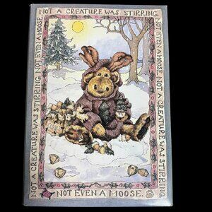 Vintage Boyds Bears Stationary folder 15 Moose Notes w/ 10 Envelopes